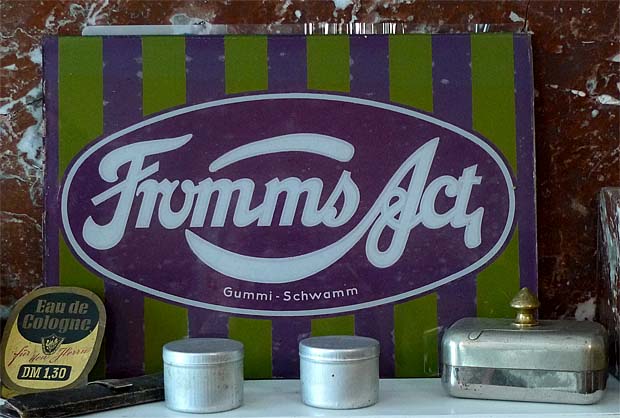 Fromms Act – eine alte Werbung für Kondome