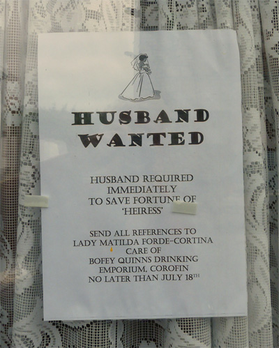 Husband wanted